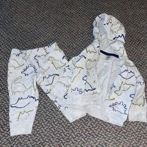 2 piece dinosaur set